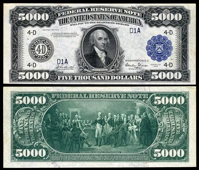The Five Thousand Dollar Bill