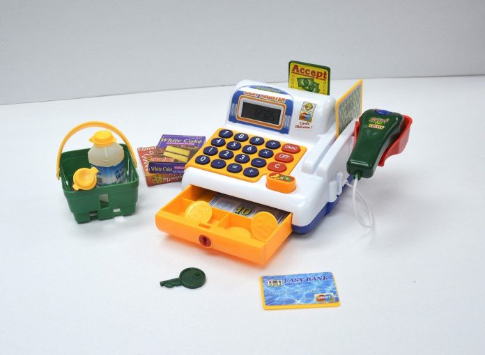 Toy Cash Register